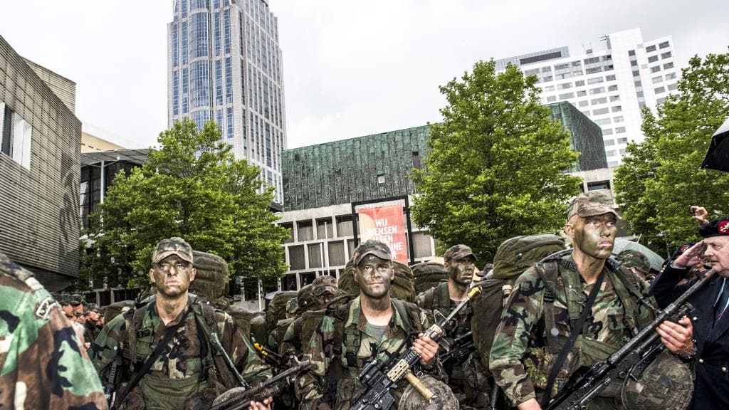 Korps Mariniers in Rotterdam
