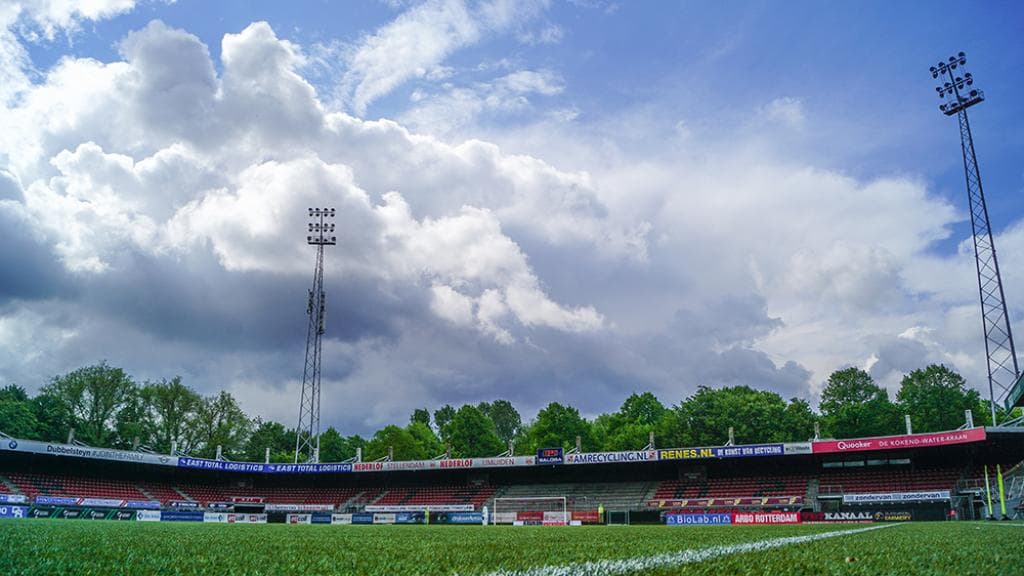 Het stadion van voetbalclub Excelsior. Foto: gemeente Rotterdam